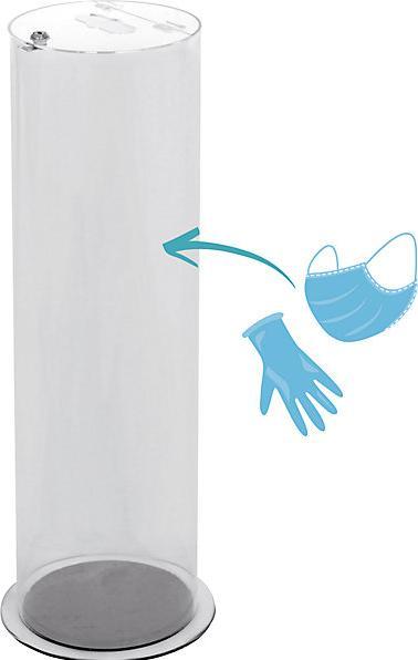 Image du produit kaiserkraft conteneur de recyclage des piles (37 l)