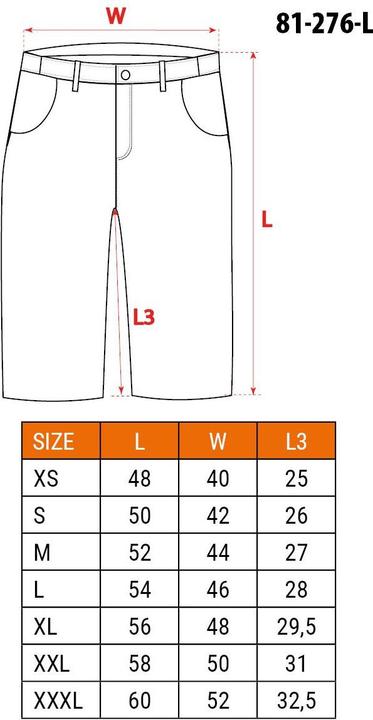 Immagine prodotto Neo Pantaloncini PREMIUM 62% cotone 35% poliestere 3% elastan Taglia L (L)