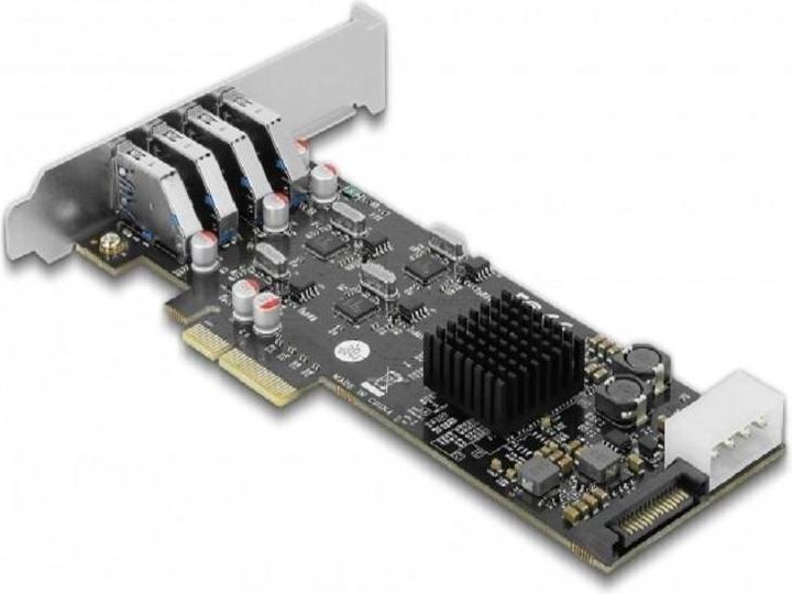 Actual product image Delock PCI Express card