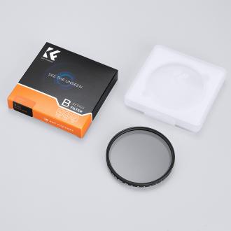Produktbild K&F Concept B-Series Fader ND2-400 einstellbarer Graufilter – 72 mm (72 mm, ND- / Graufilter, 72 mm)