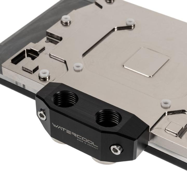 Actual product image Watercool Heatkiller IV for Radeon RX 5700 / XT, RGB - Acrylic + Nickel