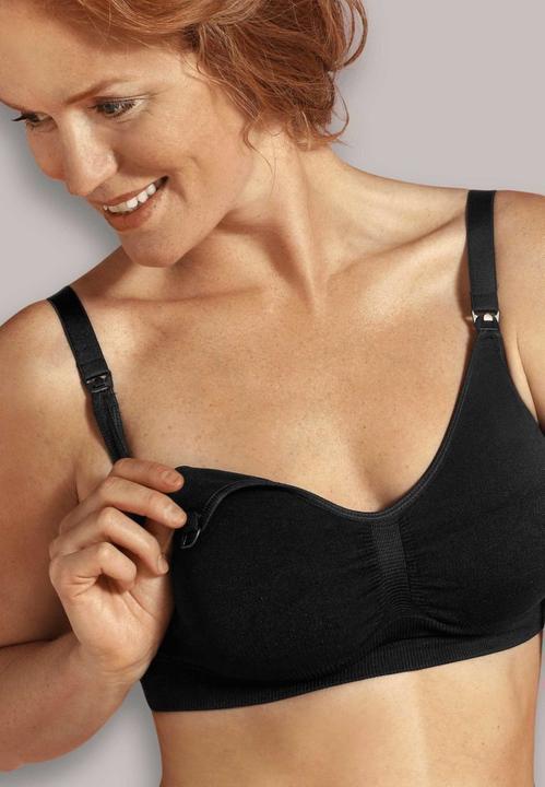 Actual product image Carriwell Nursing bra seamless black (XL)