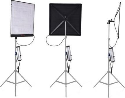 Image du produit Falcon Eyes Panneau LED bicolore flexible RX-24TDX 63x63 cm