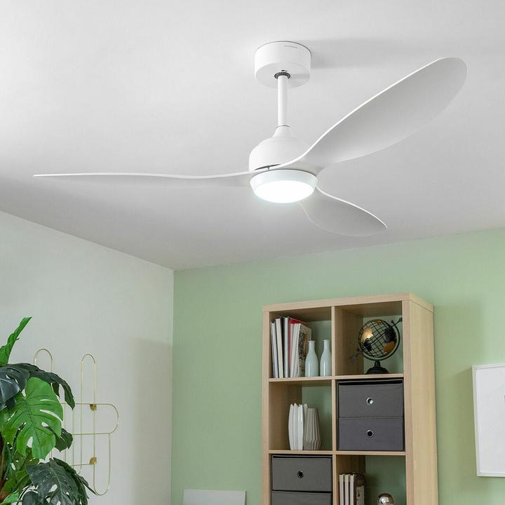 InnovaGoods Deckenventilator mit LED-Licht und 3 -Flügeln Flaled 36 W 52" Ø132 cm (48 dB)