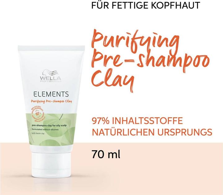 Immagine prodotto Wella Elementi - Argilla pre-shampoo purificante (70 ml, Shampoo liquido)