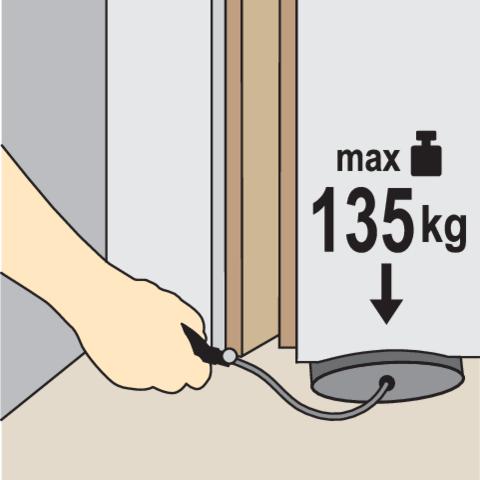 Image du produit Toya Coussin de montage YT-67382 135kg 190x110mm (4.10 cm)