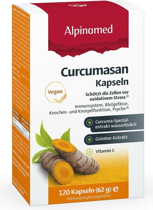 Alpinamed Curcumasan Kapseln (120 Stück, Kapseln, 100 g)