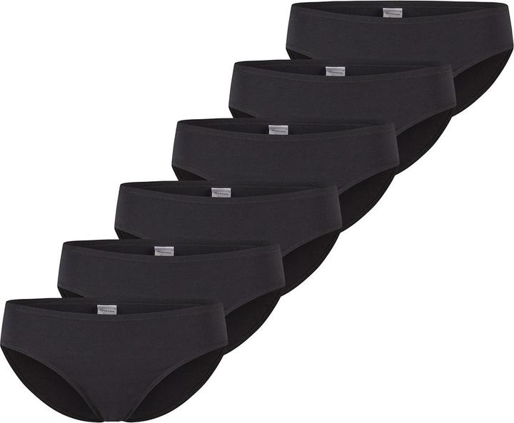 Immagine prodotto Schiesser Confezione da 6 slip per ragazze adolescenti in cotone biologico 95/5 (152, confezione da 6)