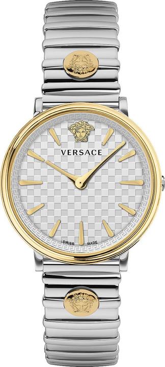 Produktbild Versace VE8104922 V-Circle Damenuhr 38mm 5ATM (Analoguhr, 38 mm)