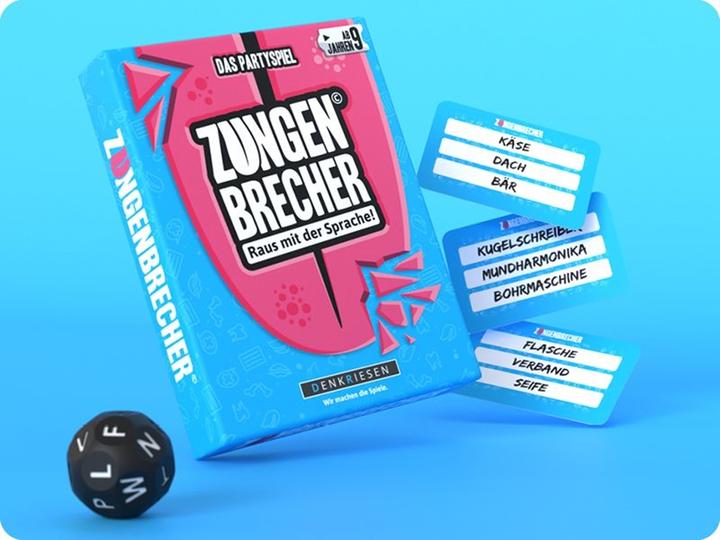 Actual product image Denkriesen Tongue twisters - "out with the language" (German)