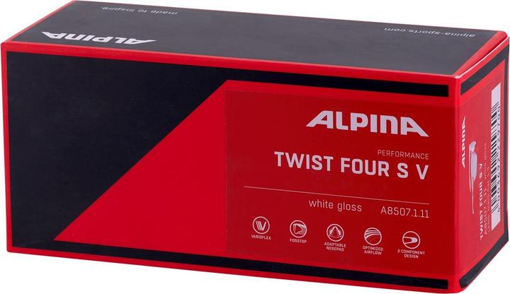 Immagine prodotto ALPINA SPORTS Twist Four S VL+ (Bianco, Nero)