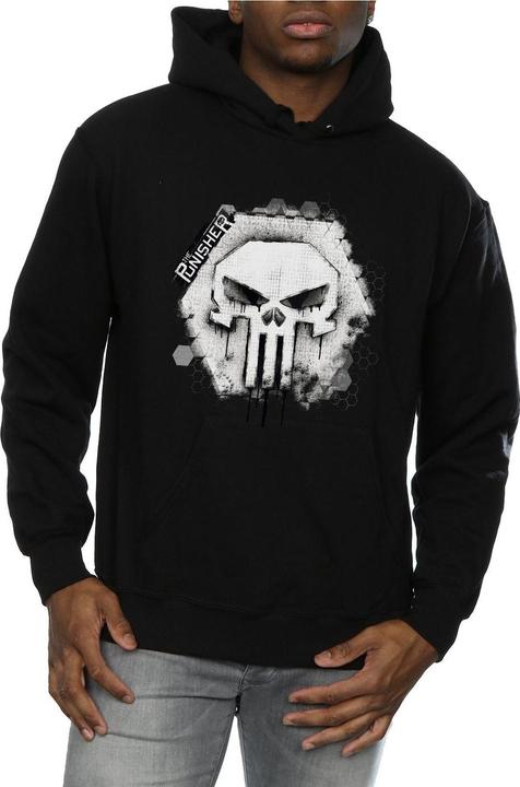 Produktbild Punisher Skull Badge Kapuzenpullover (L)