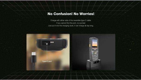 Actual product image Bea-Fon AGM MOBILE M6 Bartype (4G) Rugged (2.40", 0.30 Mpx, 4G)