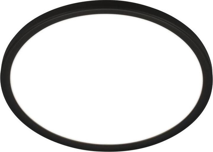 Image du produit Briloner Salle de bain Plafonnier LED, noir, IP44, LED / 18W (2400 lm)