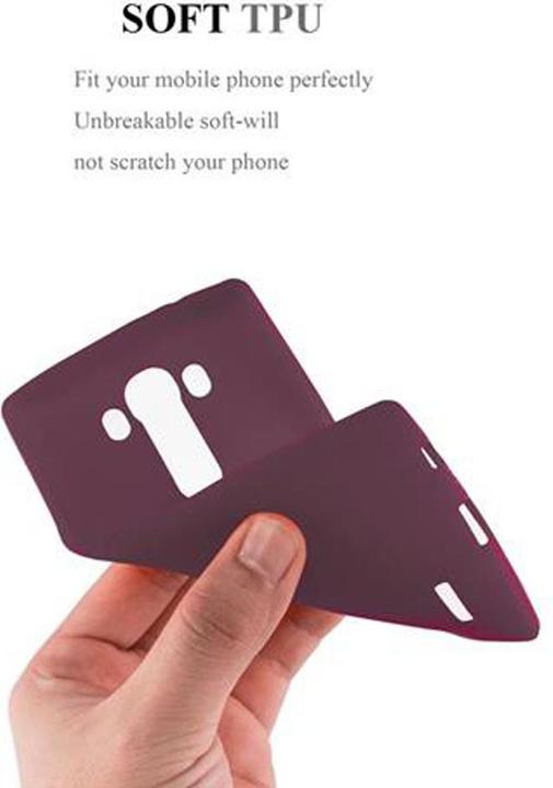 Actual product image Cadorabo Bumper TPU Frosted (LG G4, Motorola Moto G4 Plus)