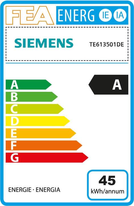 Etichetta energetica Siemens EQ.6 s300