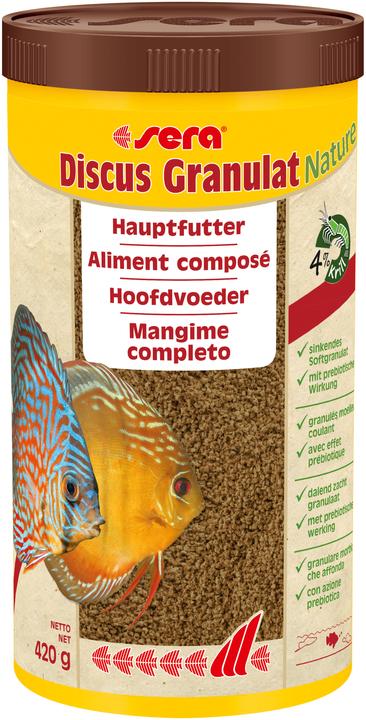 Sera Discus Granulat Nature (Disques, 1000 ml)