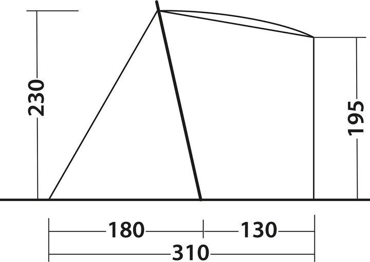 Produktbild Outwell Sandcrest L (Vorzelt, 5.30 kg)