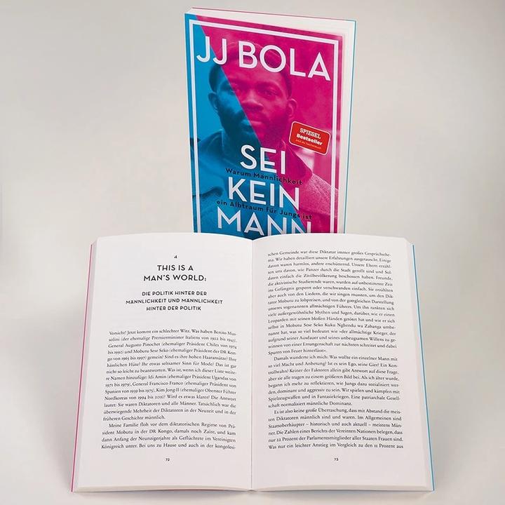 Produktbild Hanserblau Sei kein Mann (Deutsch, JJ Bola, 2022)