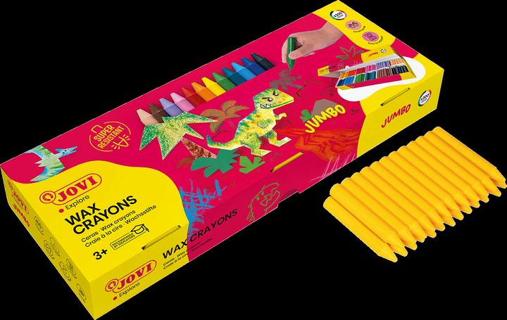 Produktbild Jovi Wax Crayons Jumbo Wachsmalstifte farbsortiert, 300 St. (300 Farben, 1 x)
