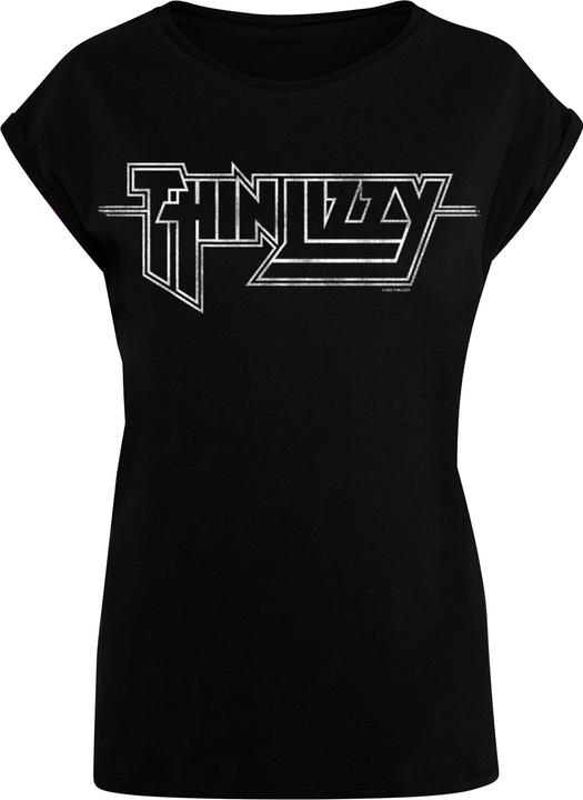 Actual product image Merchcode Ladies Thin Lizzy - TL Superhero Extended Shoulder Tee - 181497 (XL)