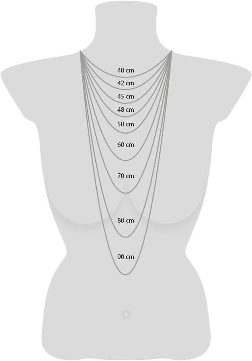Immagine prodotto Engelsrufer Collana con croce di gloria (Perle, Argento 925, 42 - 50 cm)