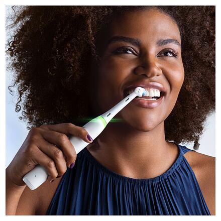 Actual product image Oral-B Electric Toothbrush iO5 Rechargeable, For adults, Number of brush heads included 1, Quite White, Num (Oscillating toothbrush)
