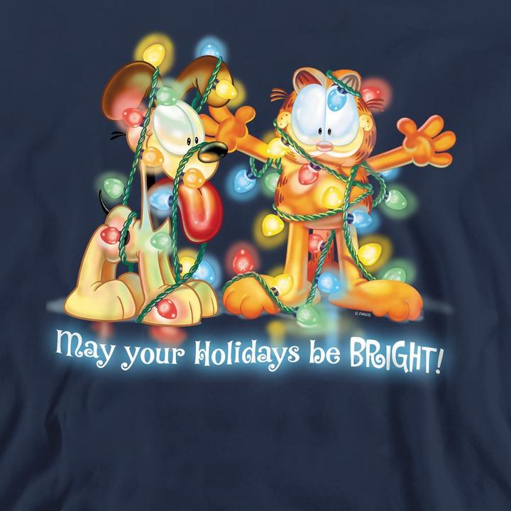 Immagine prodotto Garfield Bright Holidays Felpa Adulto Unisex (L)
