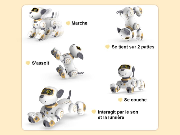 Actual product image VR Shinecon Remote-controlled animated dog with light and sound effects - Marcus