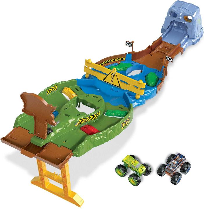 Actual product image Mattel Monster Trucks Competition Race Track (SIOC)