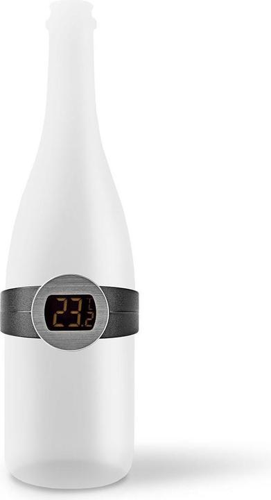 Produktbild Nedis Weinthermometer | LCD-Anzeige | 0 - 50 °C | Schwarz (Weinthermometer)