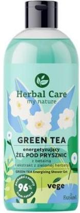 Actual product image Farmona Herbal Care Green Tea Energizing Shower Gel with Betaine 50 (500 ml)