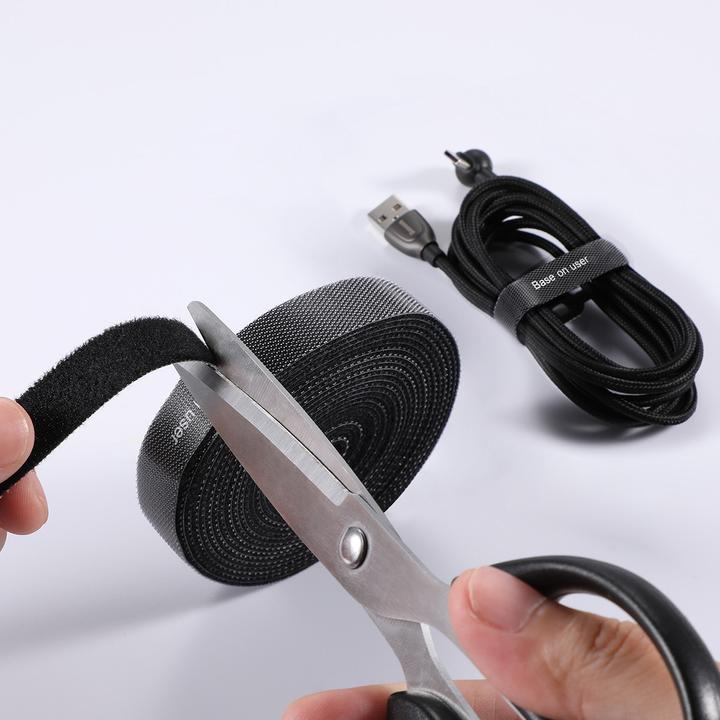 Produktbild Baseus Rainbow Circle Velcro Straps 3m Gray (Kabeldurchlass, 300 cm)