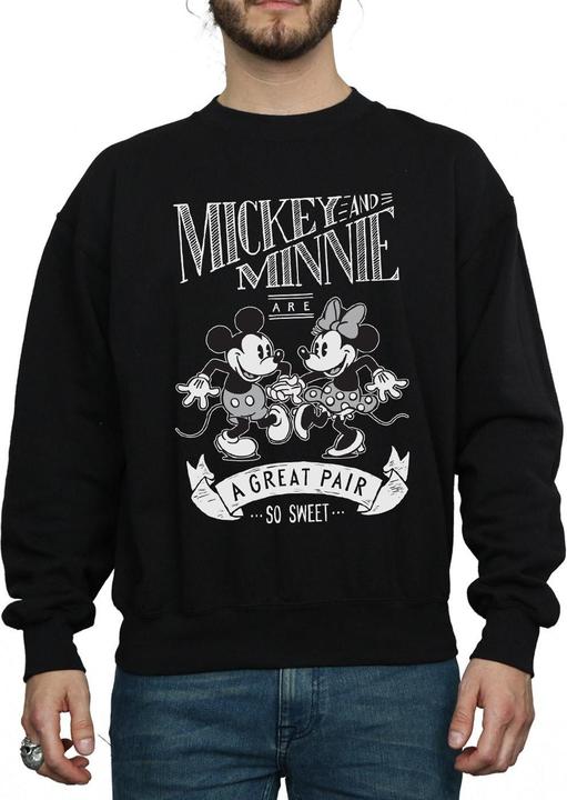 Disney Mickey And Minnie Mouse Great Pair Sweatshirt (S)