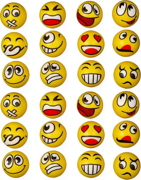 Image du produit The twiddlers Antistress Bälle Emoji 24 Stück