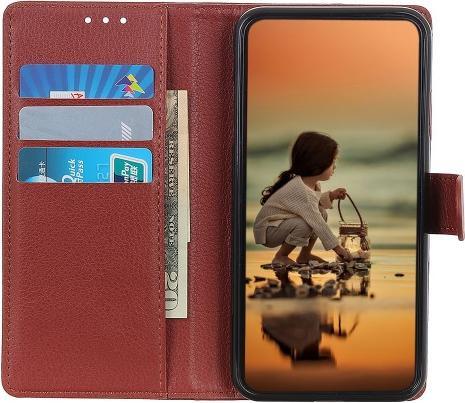 Produktbild Cover-Discount Google Pixel 6 - Leder Etui Hülle braun (Google Pixel 6)