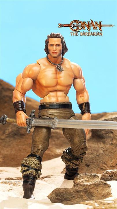 Produktbild Super7 Conan der Barbar 1982 Deluxe Actionfigur Conan Iconic Pose 18 cm