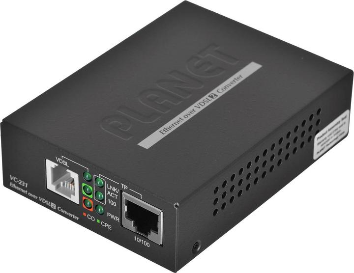 Produktbild Planet VC-231 network media converter Black