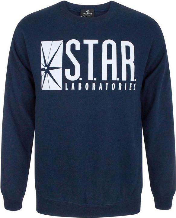 Actual product image Flash Unisex Adults TV STAR Laboratories Sweater (M)