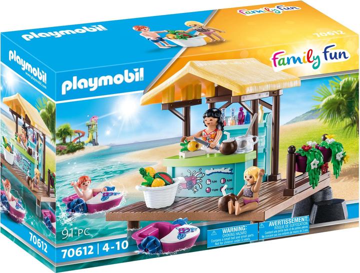 Produktbild Playmobil Paddleboot-Verleih mit Saftbar (70612, Playmobil Family Fun)