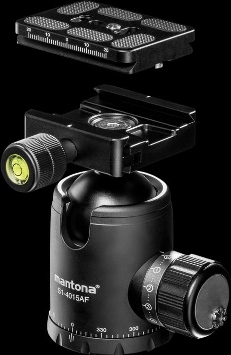 Actual product image mantona Fortress 40 ball head (S1-4015AF) (Spherical head)