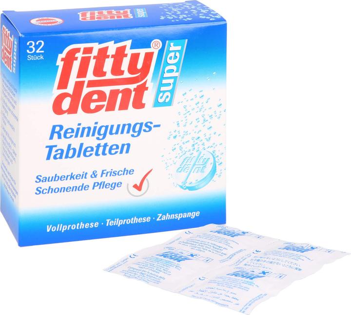 Actual product image Fittydent Super Tabs