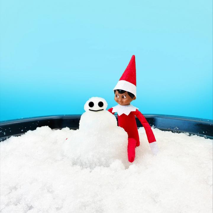 Produktbild Zimpli Kids Elf On The Shelf Sno Play, 2-in-1 Scout Elf-Idee und Sensorik-Spielzeug. ®