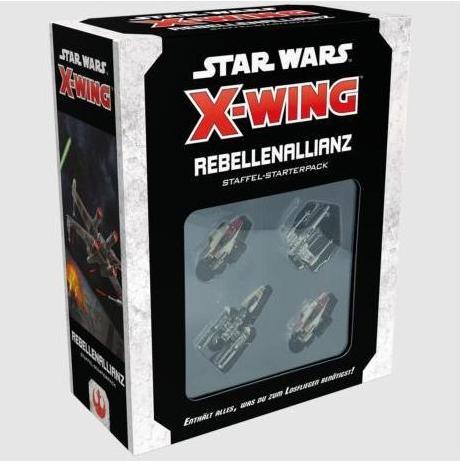 Produktbild Atomic Mass Games Star Wars: X-Wing 2. Edition - Rebellenallianz Staffel, Starterpack (Deutsch)