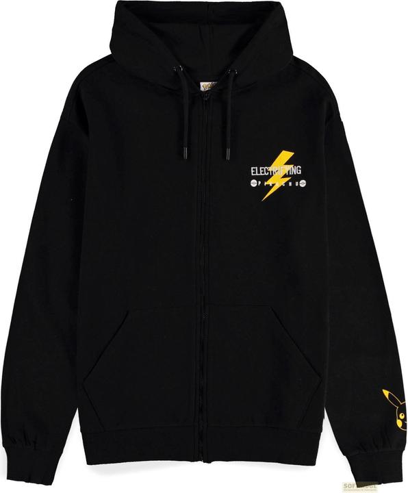 Difuzed Pokémon - Pikachu Men's Zipper Hoodie - XS (XS)