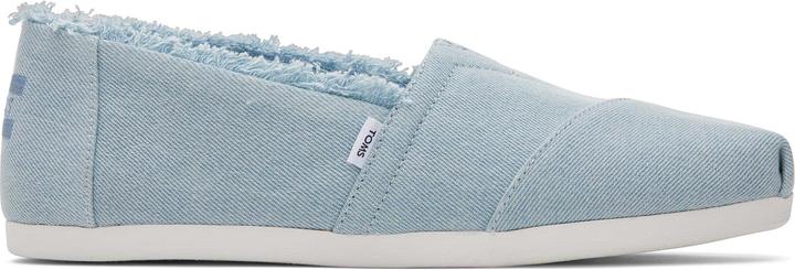 Toms damen espadrilles aus devalé-jeans mit fransen alpargata (35.5)