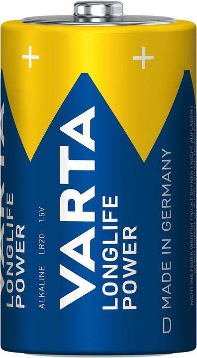 Actual product image Varta LONGLIFE Power (2 pcs., D, 16500 mAh)