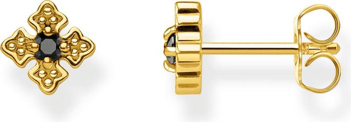 Thomas Sabo Ohrstecker Royalty Gold (750 Gelbgold Vergoldung, 925 Sterlingsilber)