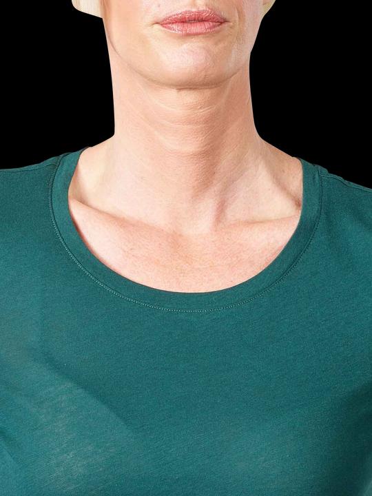 Actual product image Armedangels Enriccaa Soft T-Shirt Long Sleeve Teal Stone (XL)