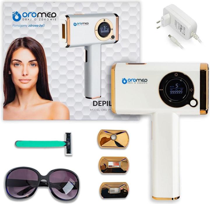Actual product image Oromed Depilator laserowy do włosów i ciała ORO-IPL ICE